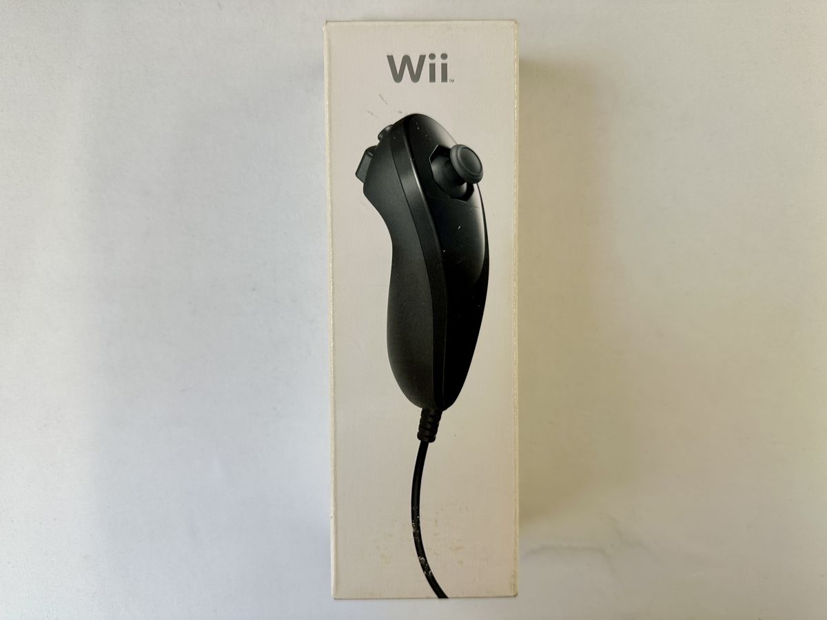 Nunchuck zwart in doos Nintendo Wii