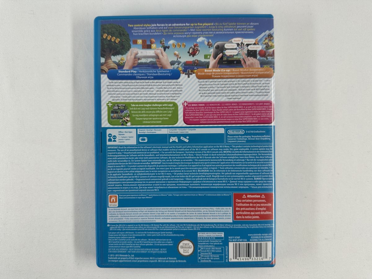 Nintendo Wii U Mario & Luigi Pack - 32 GB Console + Gamepad - Compleet in doos (CIB) - Afbeelding 8