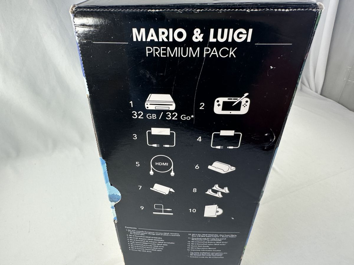 Nintendo Wii U Mario & Luigi Pack - 32 GB Console + Gamepad - Compleet in doos (CIB) - Afbeelding 28