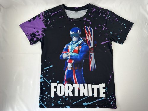 Fortnite T-Shirt Zwart - kindermaat M
