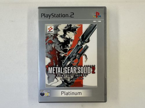 Metal Gear Solid 2 Sons of Liberty Playstation 2 Platinum - PS2
