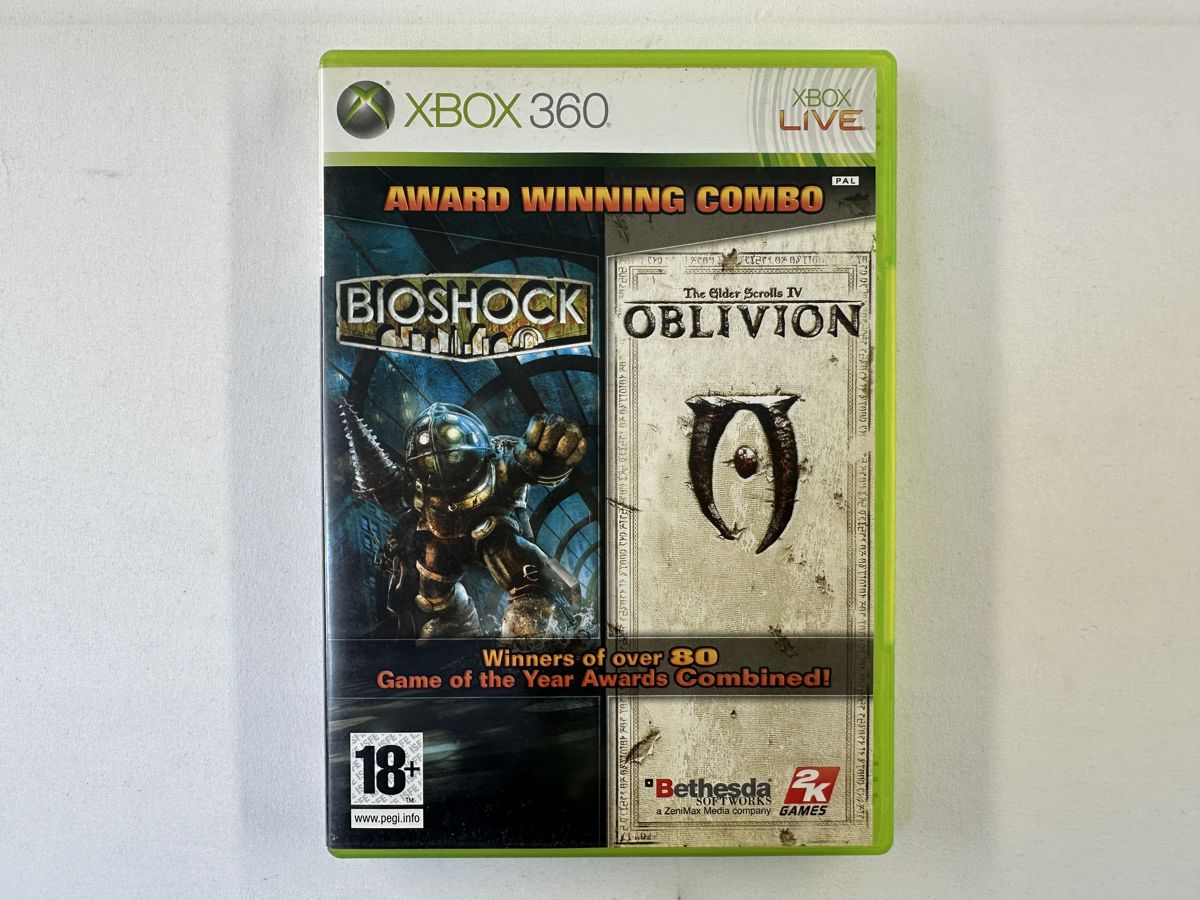 Bioshock & Oblivion double pack Xbox 360