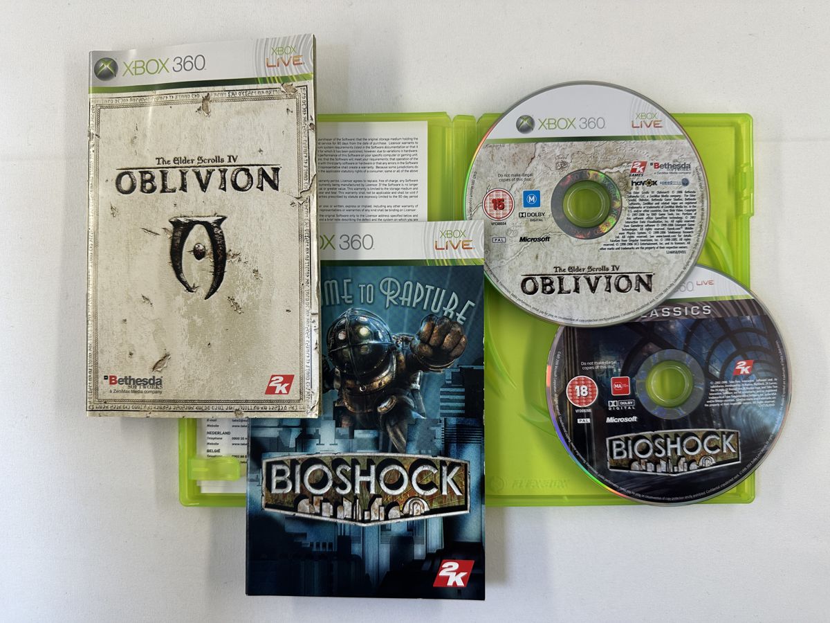 Bioshock & Oblivion Double Pack Xbox 360 - Afbeelding 2